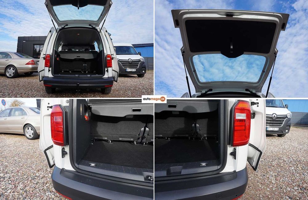 Caddy Kombi 5os. Salon PL Jeden wł. Serwisowany ! Homologacja Cięż. N1