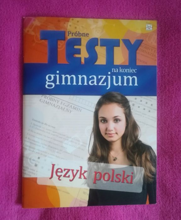 Próbne testy na koniec gimnazjum język polski