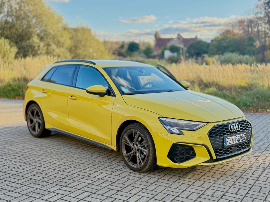 Audi A3 8Y Sportback 2023 gwarancja do 2028 24 tys. km