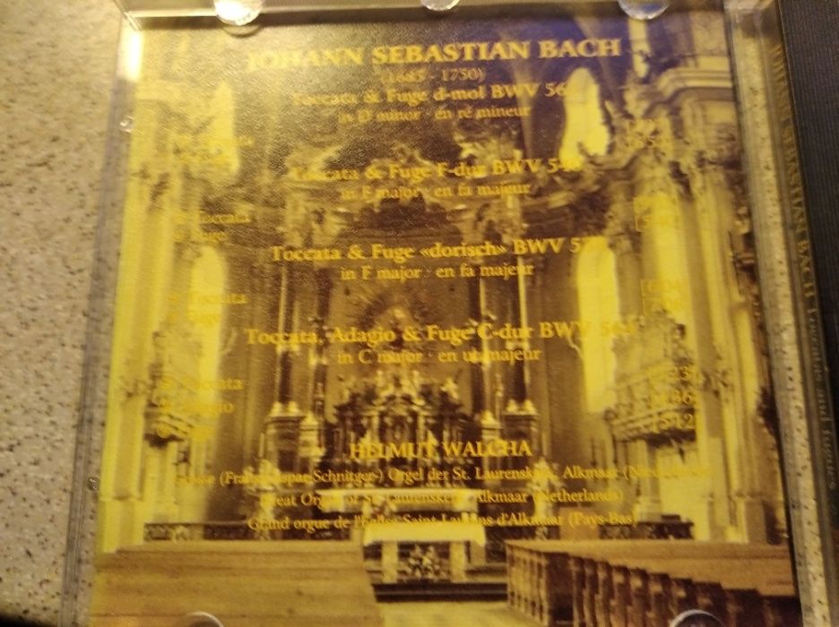 Johann Sebastian Bach Toccaty & Fugi 1995 K&J