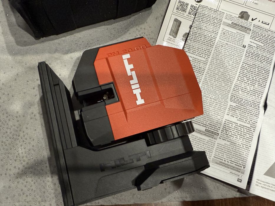 Laser hilti pm 20 cg zielony nowy uchwyt magnetyczny