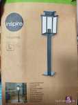 Lampa ogrodowa stojąca lampion