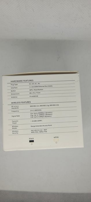 Wzmacniacz Sygnału Wifi O Dużym Zasięgu 300M Lv-Wr24Q