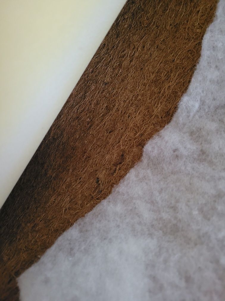 Materac łóżeczko 120x60 gryka,pianka, kokos, mikrofibra