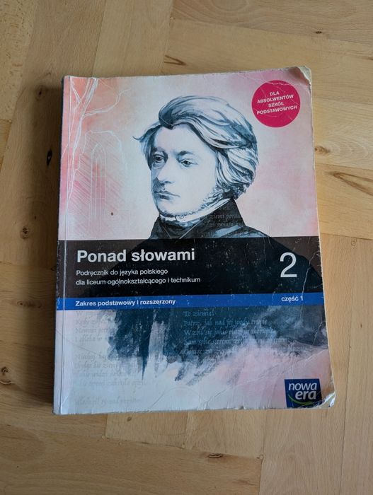 Podręcznik do j.polskiego Ponad Słowami 2 część 1