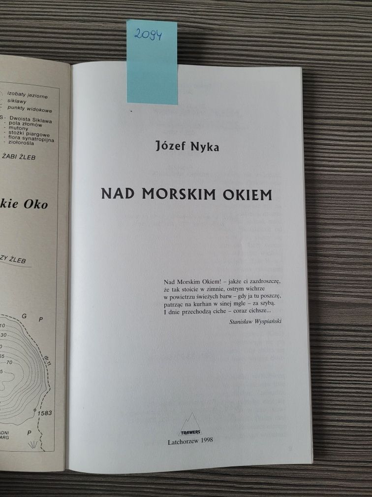 2094. "Nad Morskim Okiem"  Józef Nyka