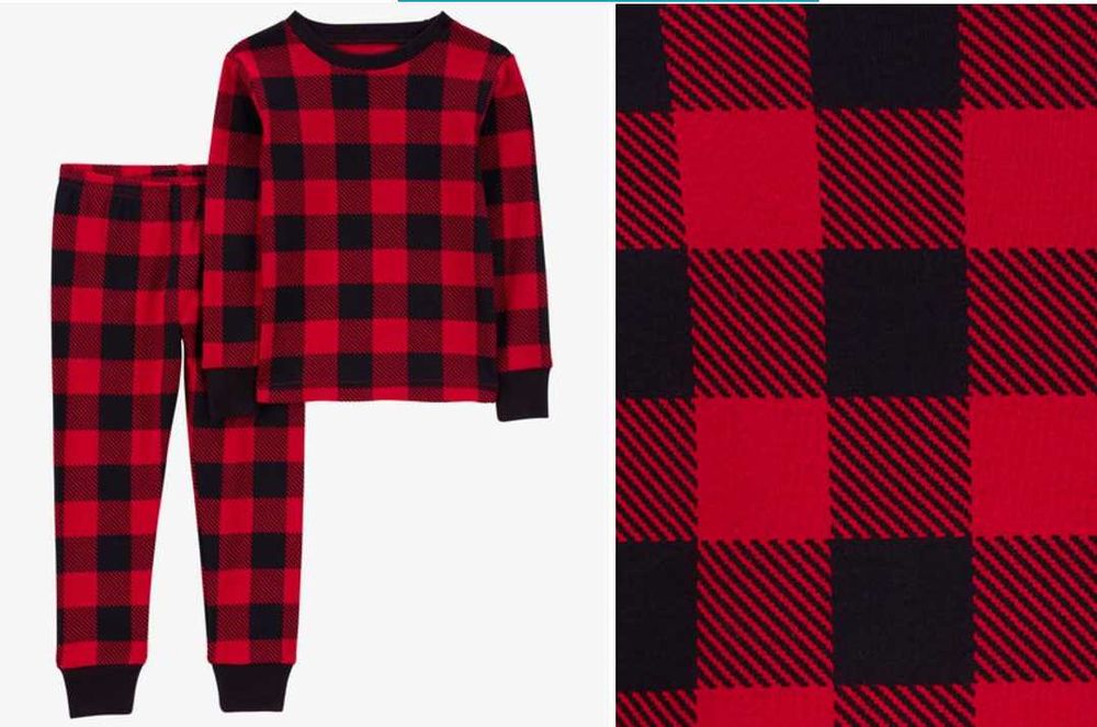 новогодняя Пижама  Carters Картерс р.3 роки 100% хлопок