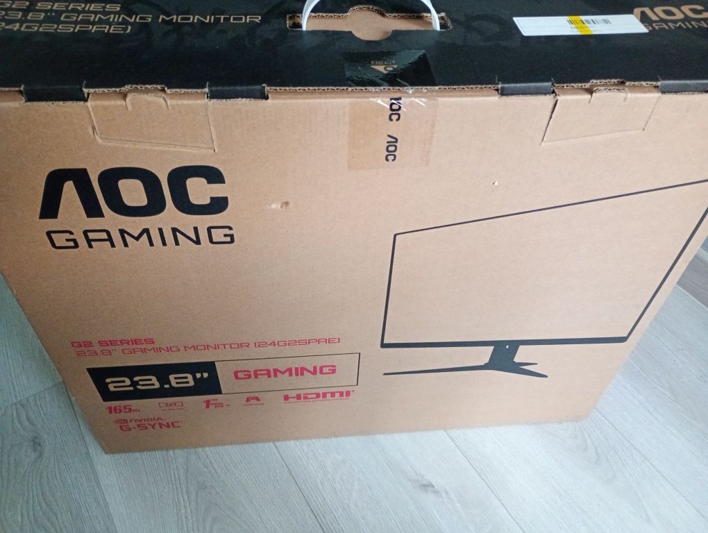 Monitor AOC gaming 165hz