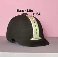 Kask jeździecki EURO-LITE - rozm. 54