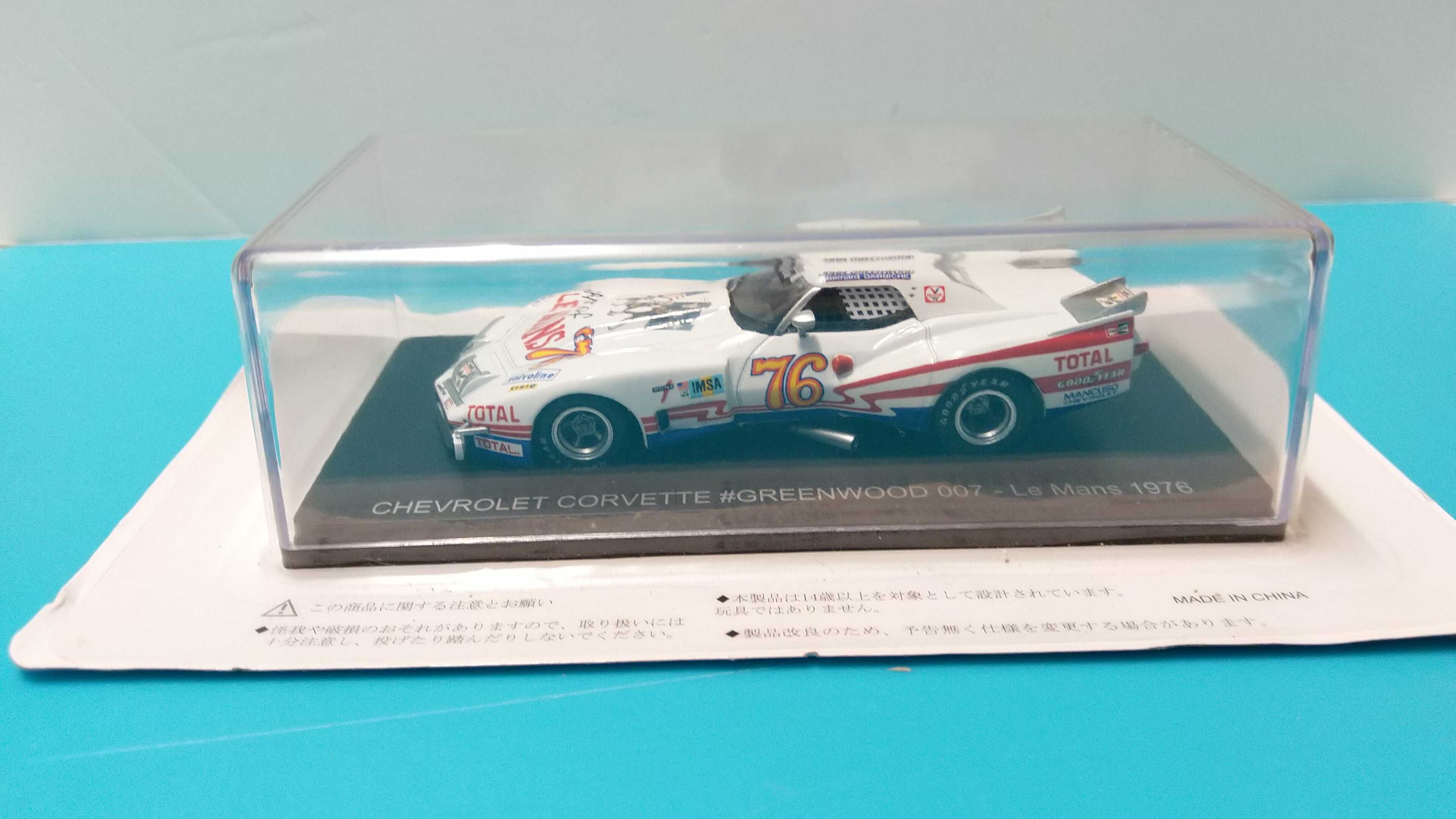 Chevrolet Corvette C3 #76: 24h Le Mans 1976 - Spark/Hachette 1/43