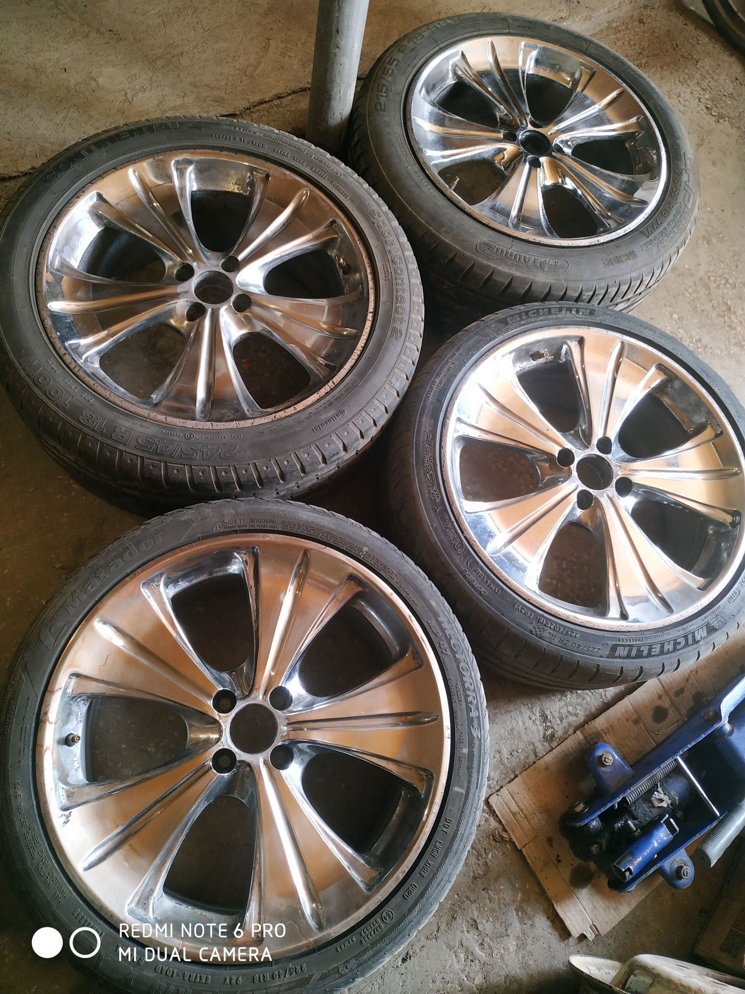 Диски Kia Hyundai 18"Jx8"J  (4/100мм.кріплення.