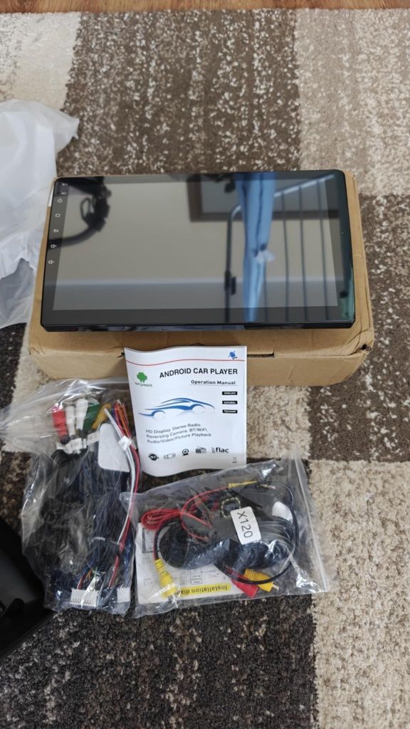 Radio android auto 1 din na 2 din 4/64 carplay kamera Bluetooth USB