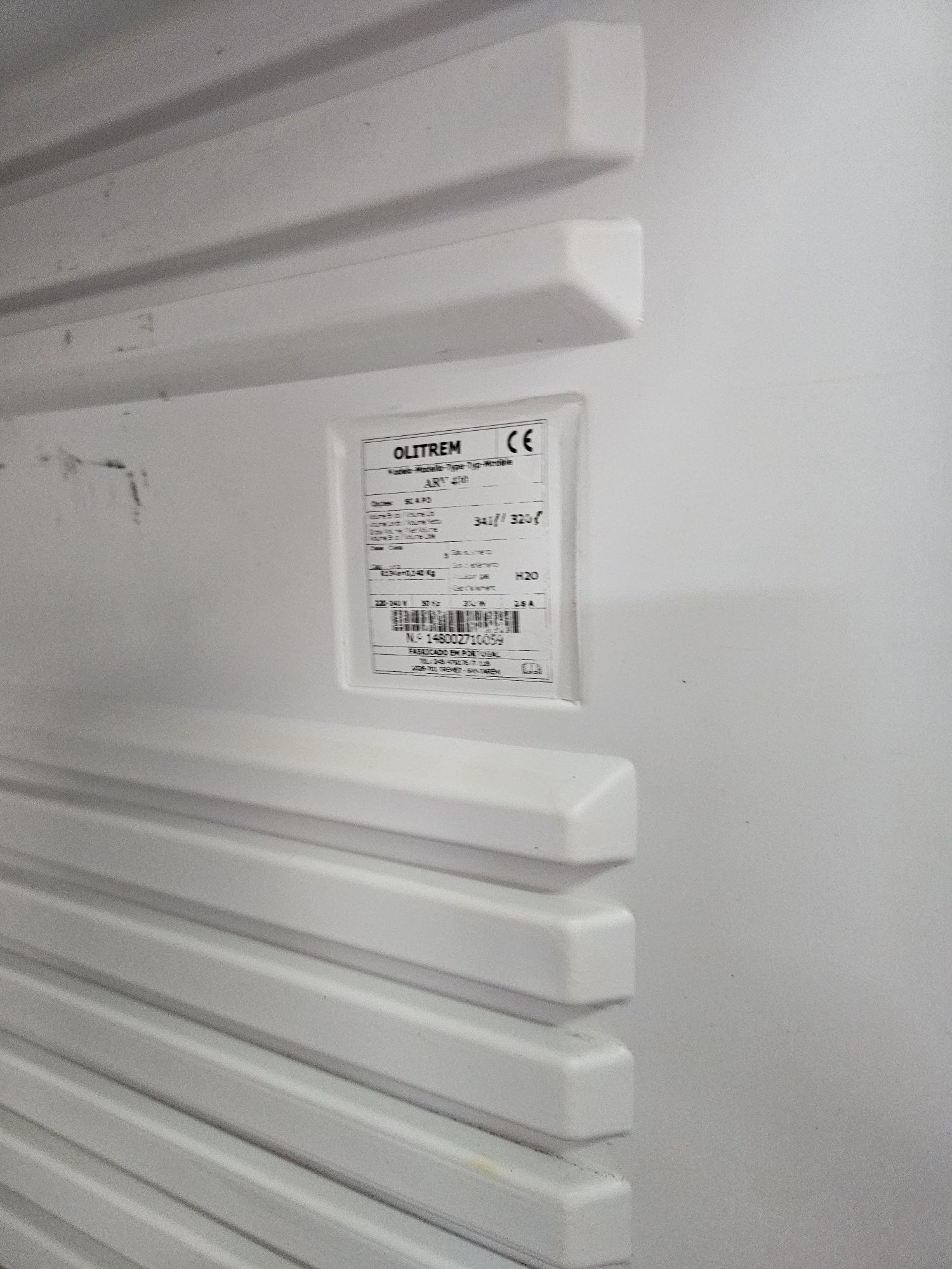 Armário refrigerado porta inox