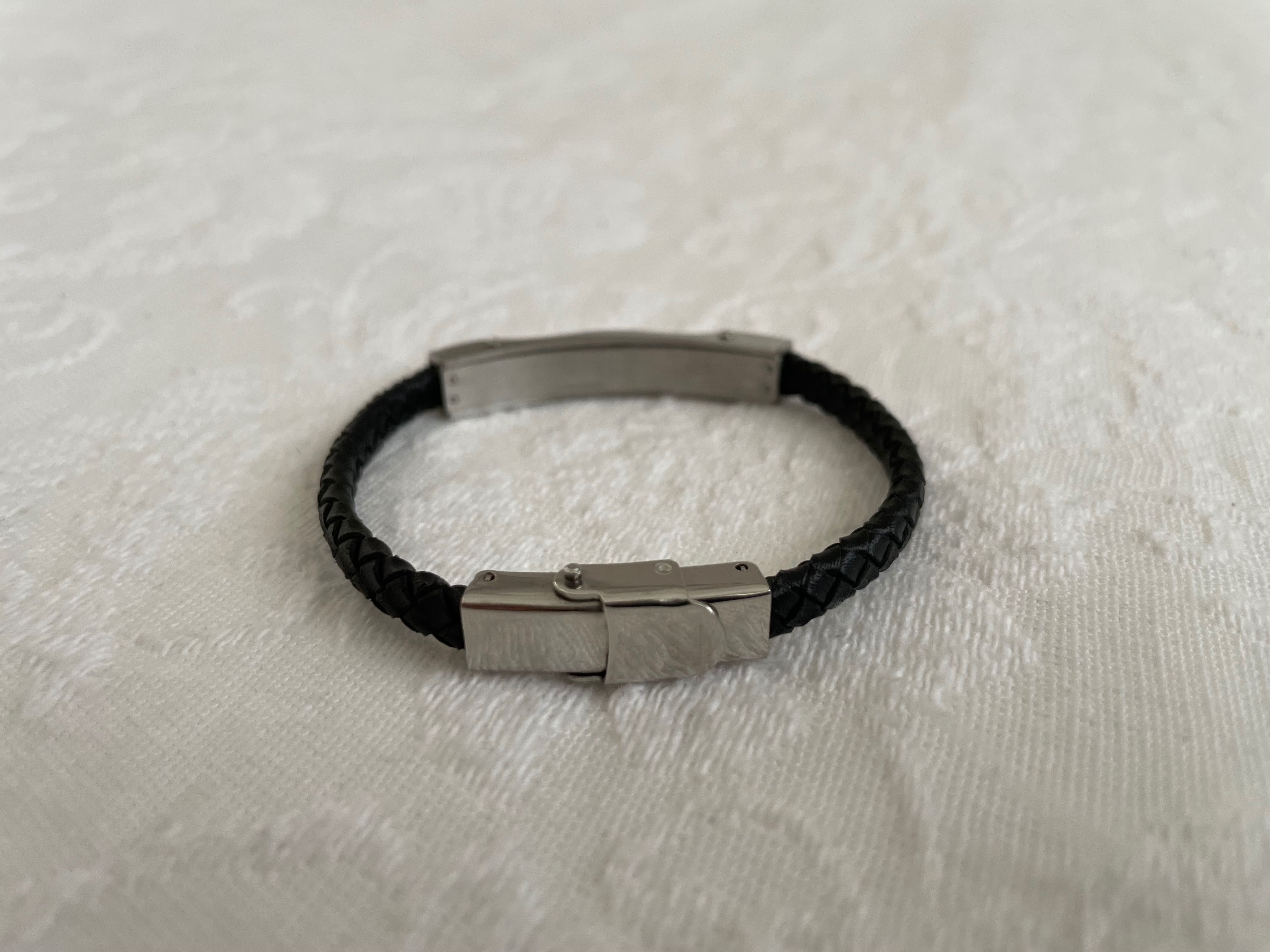 Pulseira em aço homem