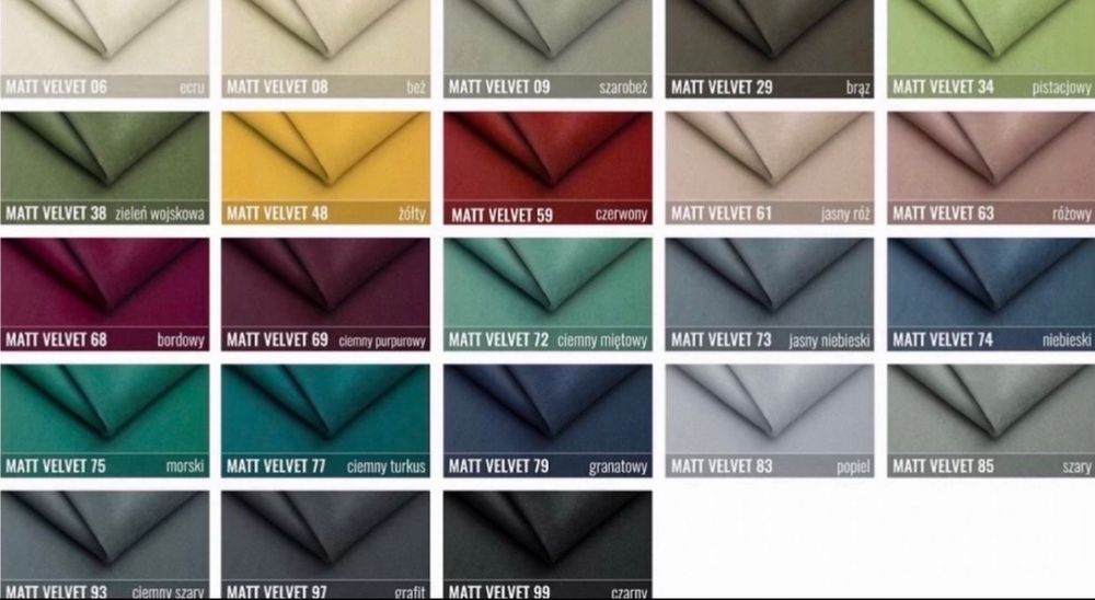 Naroznik Berlin Pikowany 3 Rozmiary 4 tkaniny