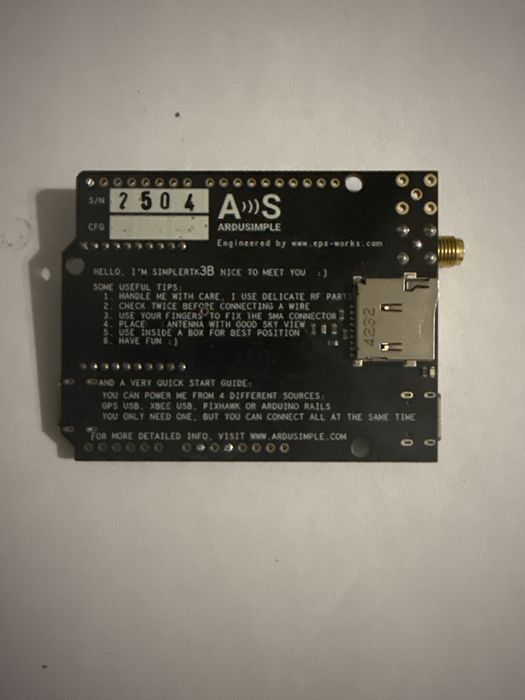 Модуль GPS ArduSimple simpleRTK3B Pro