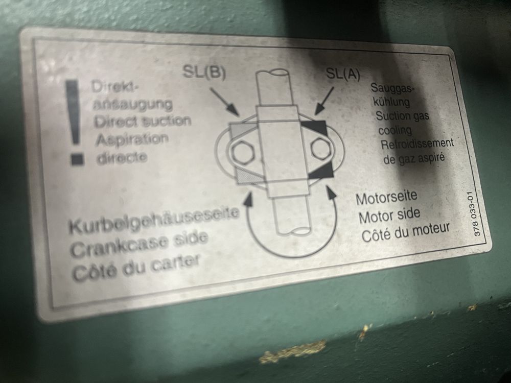 Unidade de Frio com motor BITZER