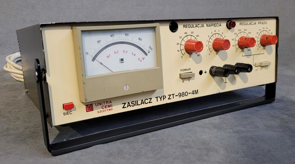 Zasilacz Unitra Cemi Typ ZT-980-4 M.