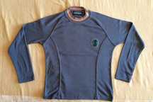 T-shirt de manga comprida cinza