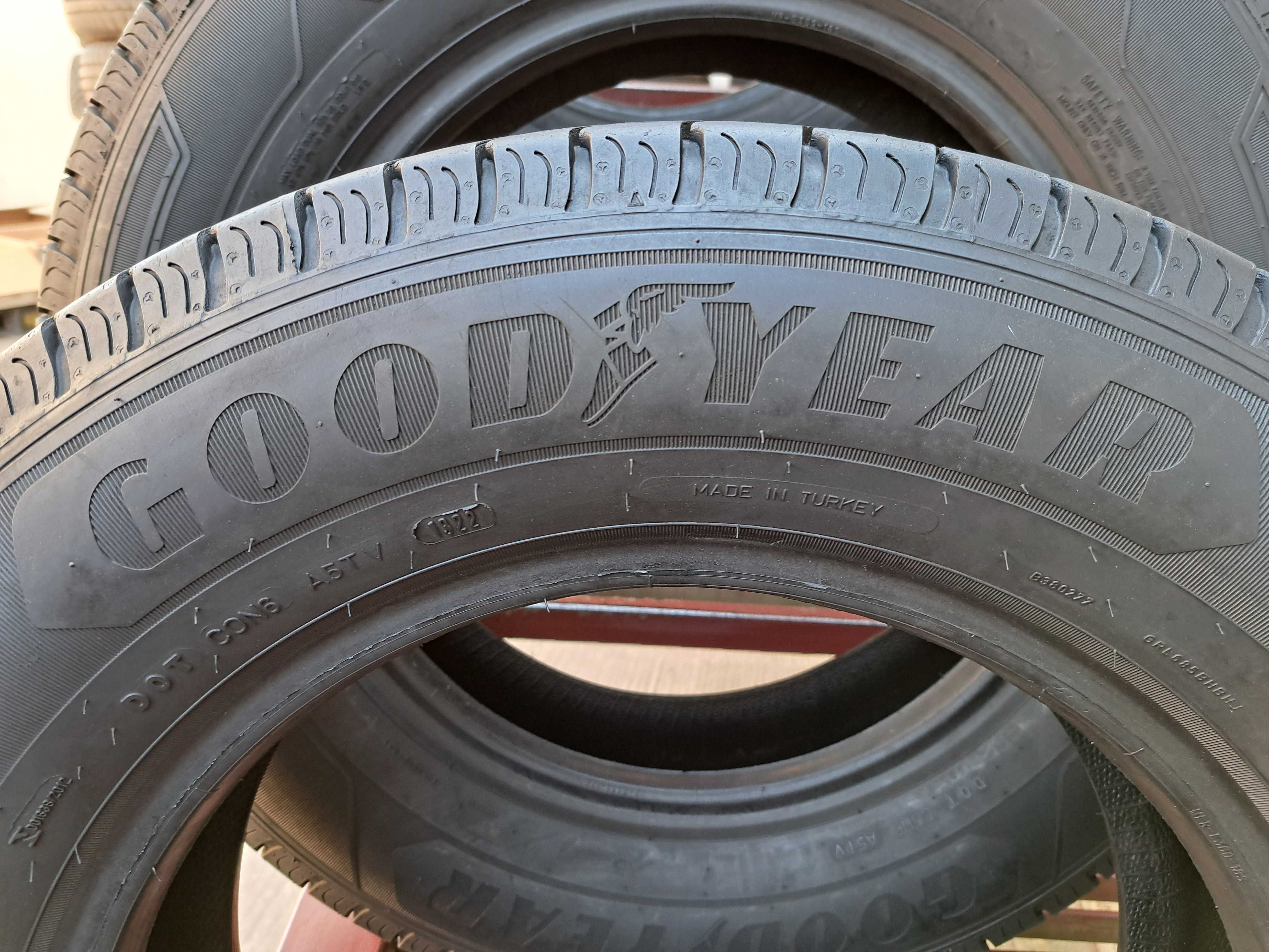 4 Opony letnie 195/75 R16 C Goodyear Montaż i wyważenie Gratis!