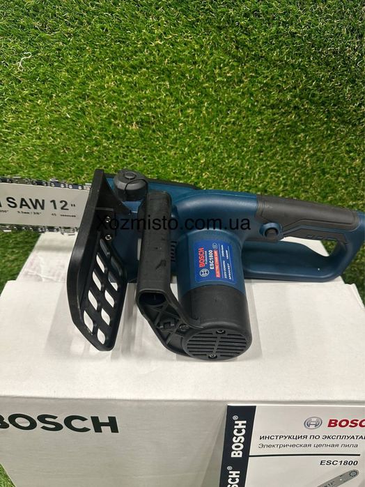 Электрическая цепная пила Bosch ESC1800 шина 30 см 1.8 кВт Электропила
