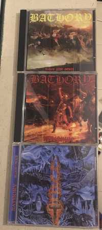 Cds Bathory -HammerHearth, Blood on ice, Blood Fire Death