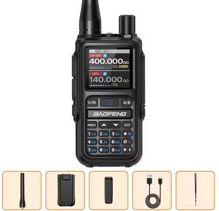 Radiotelefon Baofeng UV-5R  Mini Skaner częstotliwości ,Bluetooth