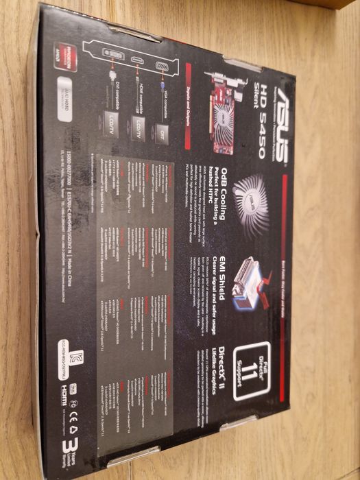 Karta graficzna Asus Radeon EAH5450 1GB VGA HDMI DVI