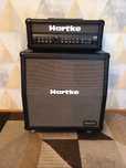 Hartke wzmacniacz gitarowy hybrydowy+kolumna+footswitch