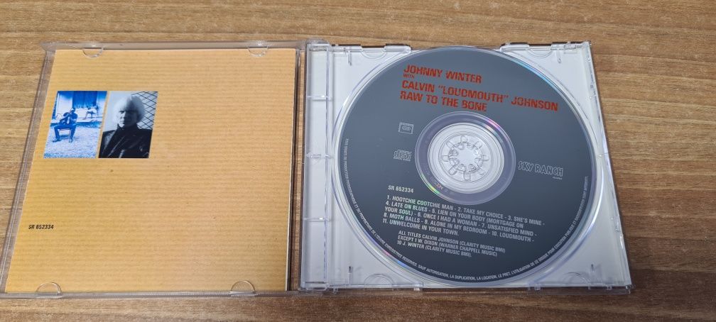 Johnny Winter - Raw To The Bone CD