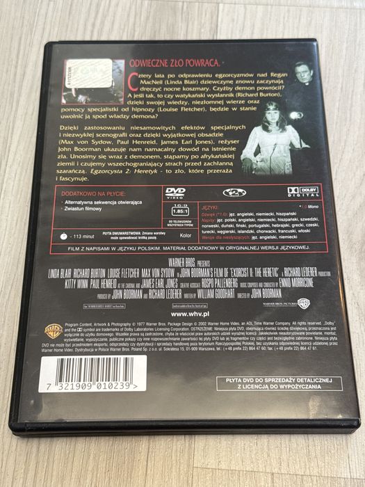 Egzorcysta 2 Heretyk DVD