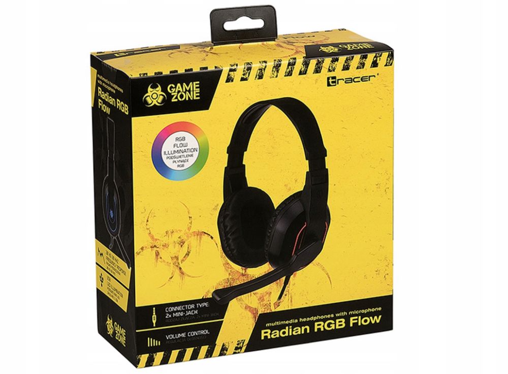 Słuchawki Tracer Gamezone Radian RGB Flow