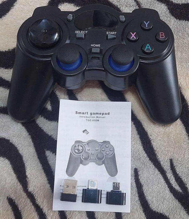 (НОВЫЙ) 2,4G Беспроводной контроллер геймпад джойстик TGZ-850M