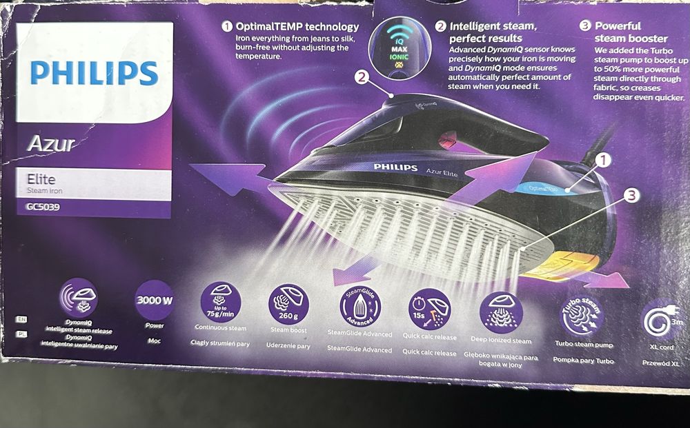 żelazko philips elite