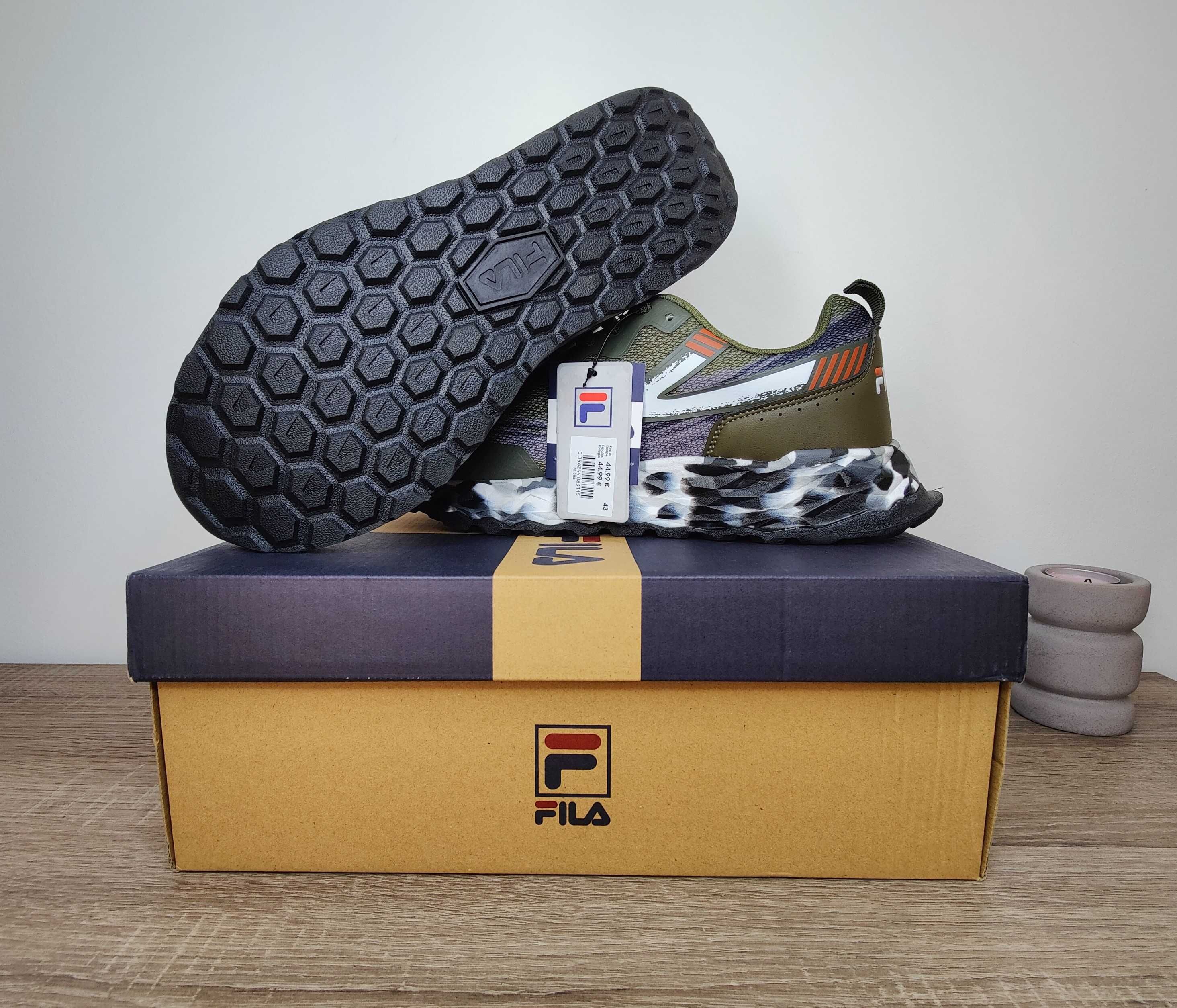 Sapatilhas Fila Starting Running Homem Verde "NOVAS "(43)