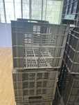 Caixa arrumacao empilhavel cinza 50x30x26cm