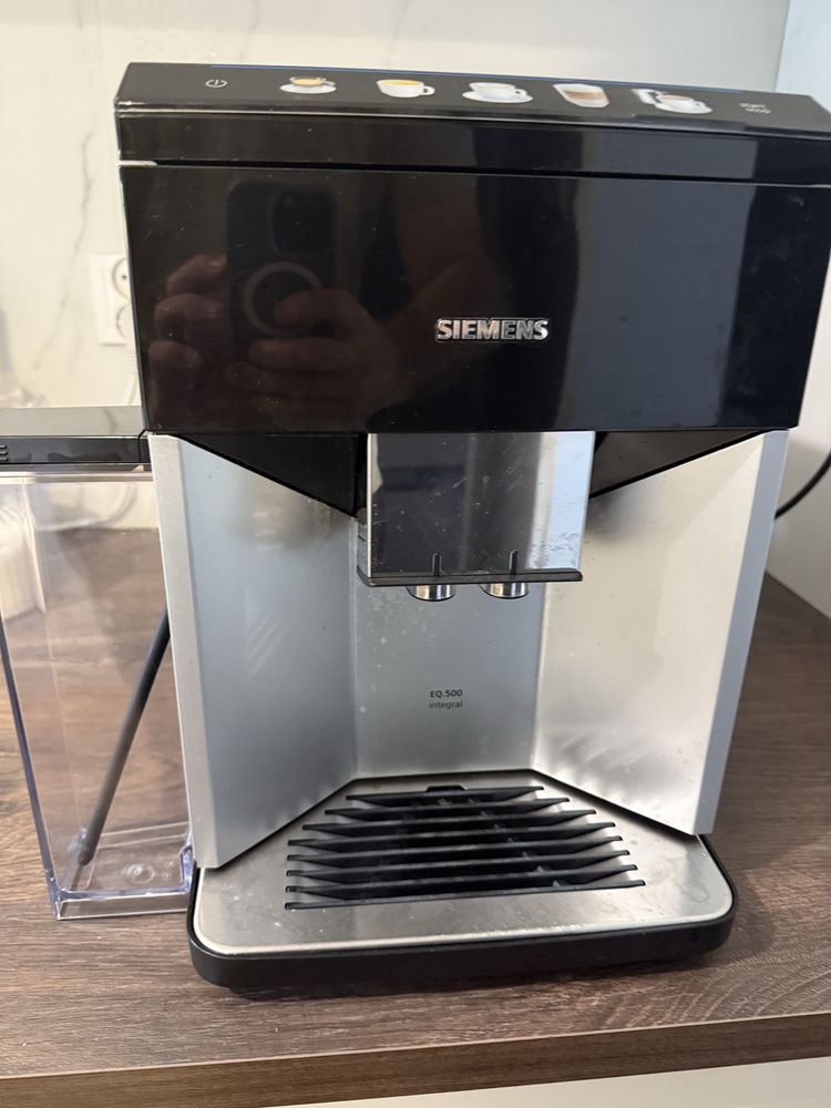 Siemens EQ.500 Integral - zablokowany zaparzacz