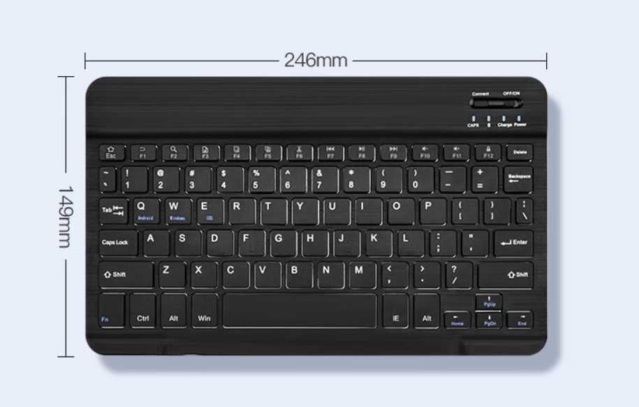 Планшет с клавиатурой, мишкой и чехлом на 512гб