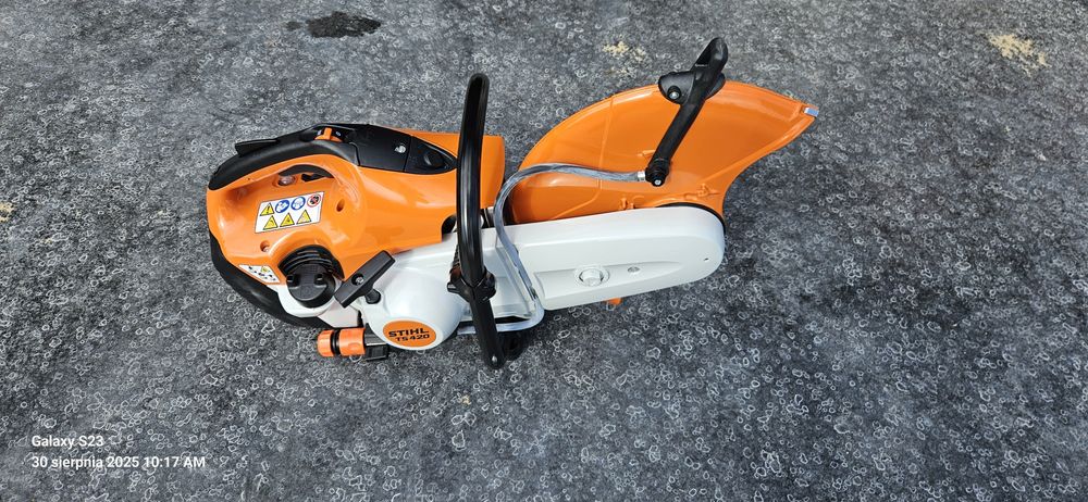 Wynajem piły spalinowej do betonu stihl ts420. Wypożyczalnia