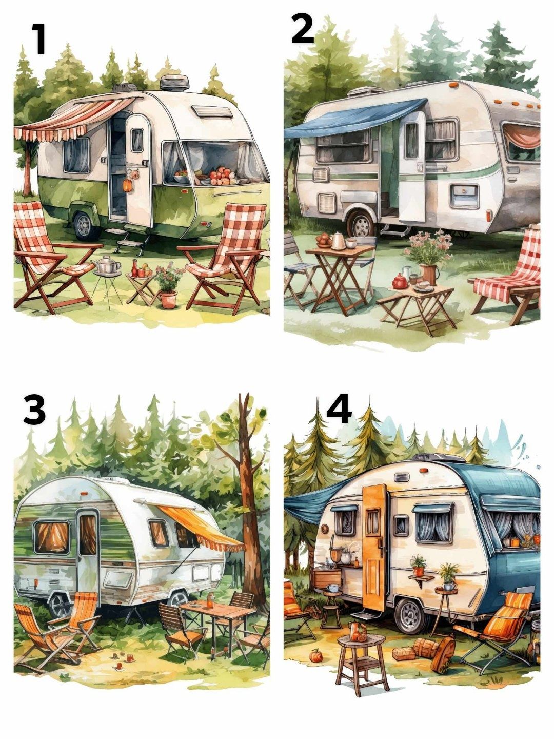 Poduszki dekoracyjne camper kamper