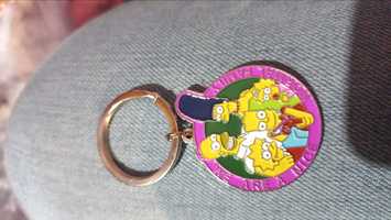 брелок на ключи семья Симпонов The Simpsons family гомер барт