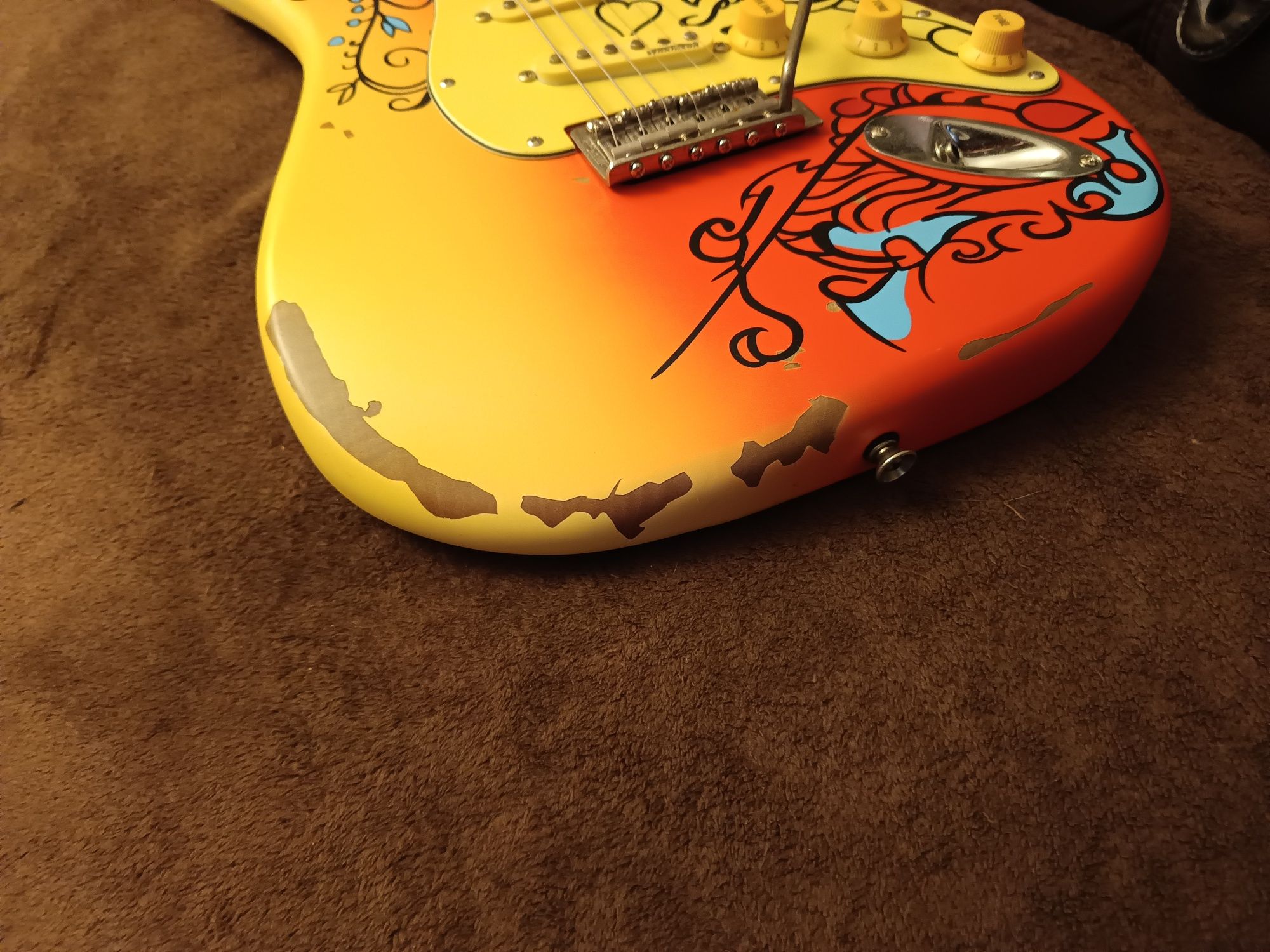 Gitara elektryczna Vintage V6 Thomas Blug Signature stratocaster