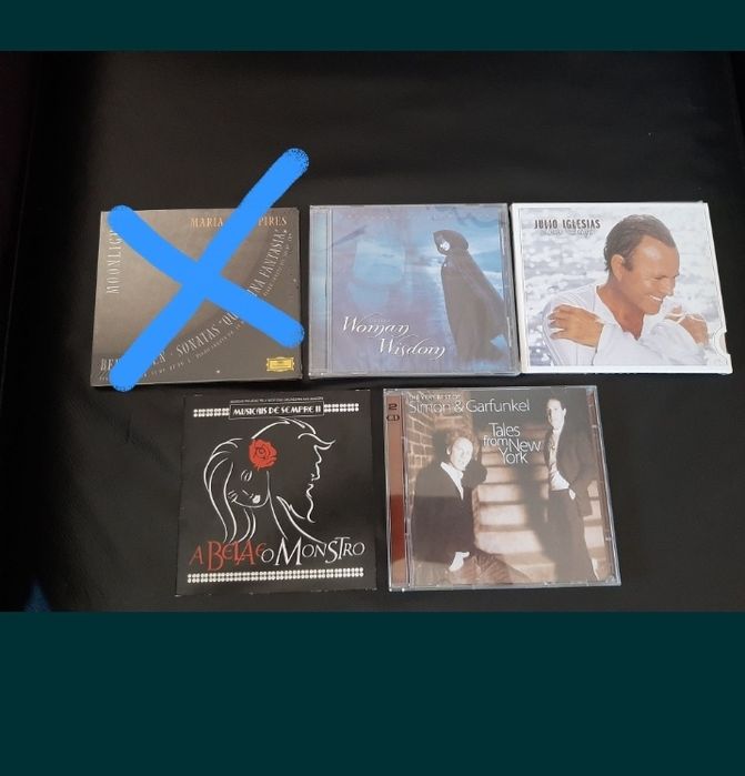 Cd  Júlio Iglesias simon Garfunkel bela e o monstro Juliana