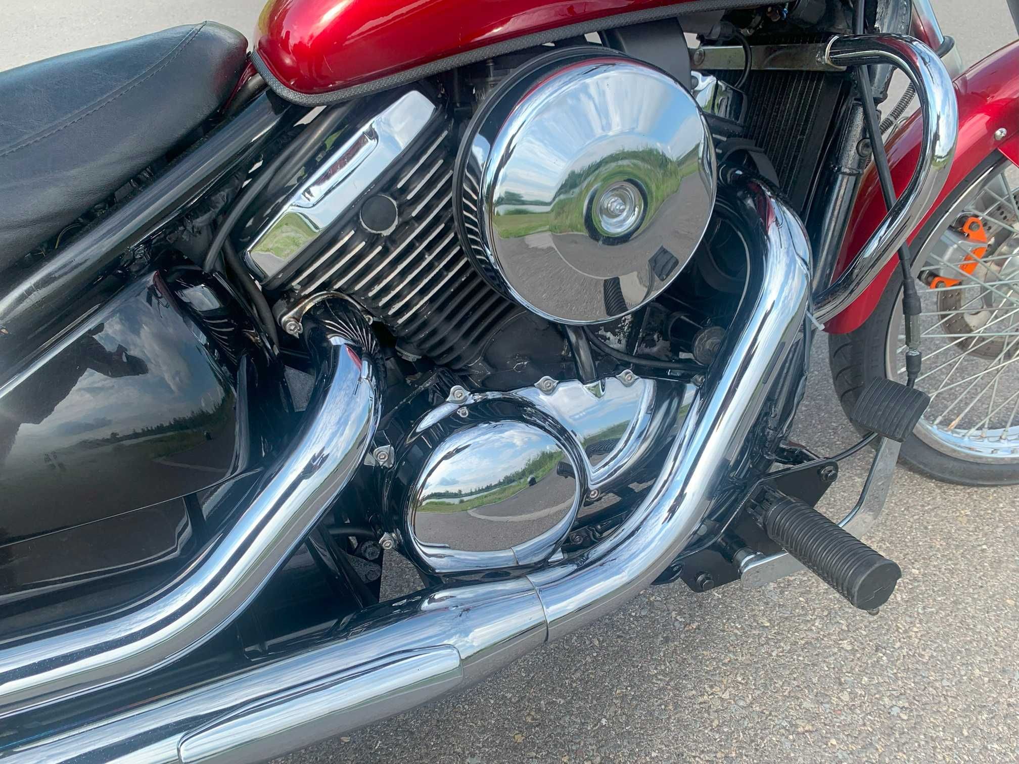 Zadbane Kawasaki VN 800 Vulcan