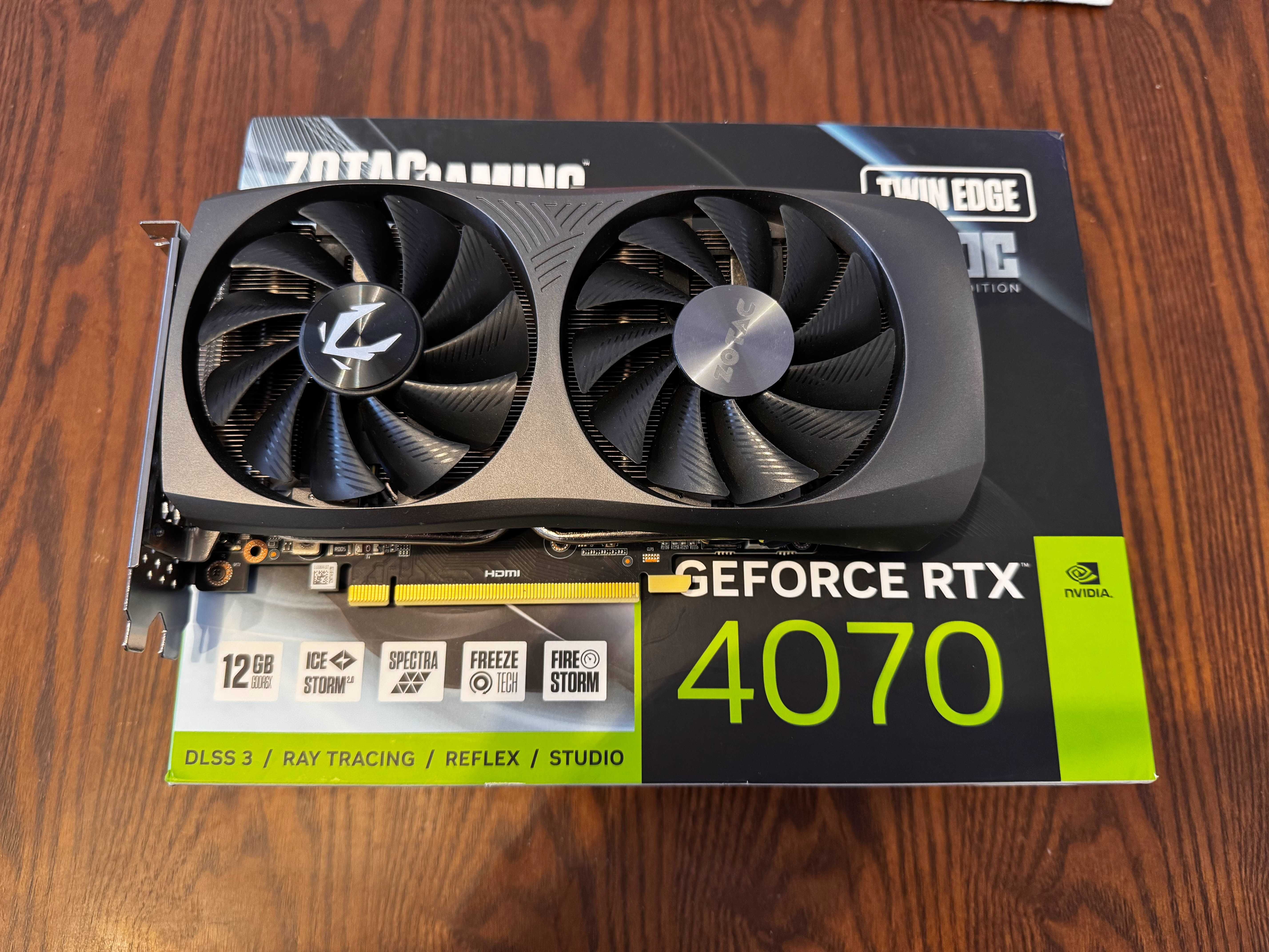 ZOTAC GAMING GeForce RTX 4070 Twin Edge OC GDDR6