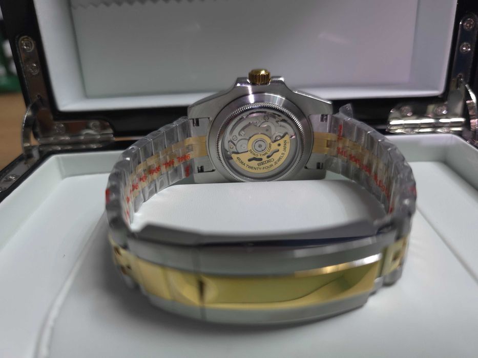 Zegarek Seiko GMODT S/G RootGreen, nowy, stal 904l