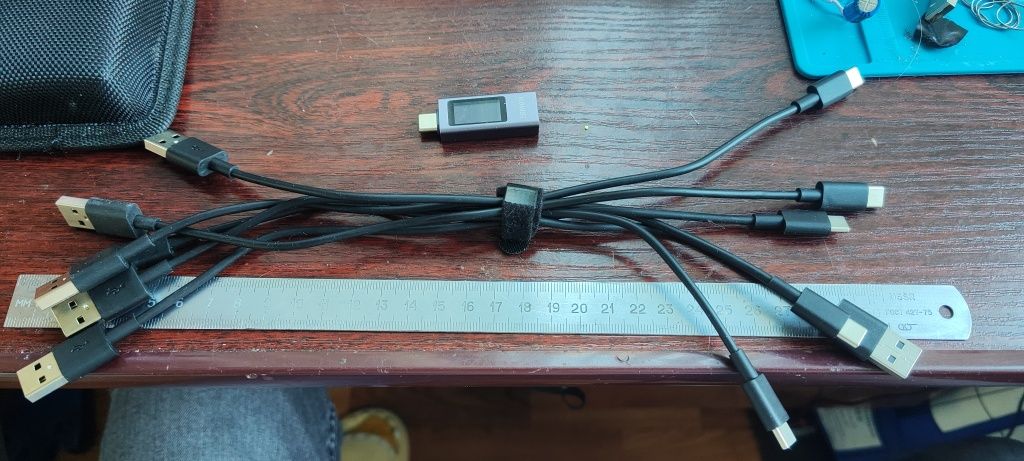 Кабель type A type C короткий 30см