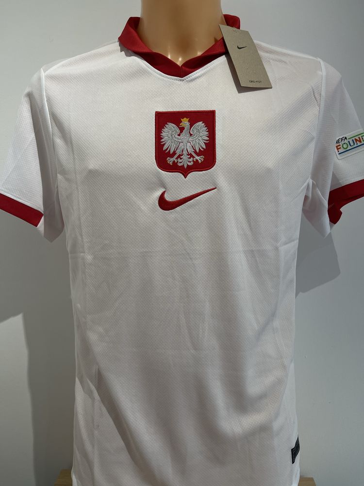 Koszulka reprezentacji Polski. Polska Euro 2024. Roz. S nowa