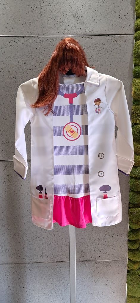 Strój przebranie kostium doktor Dosia