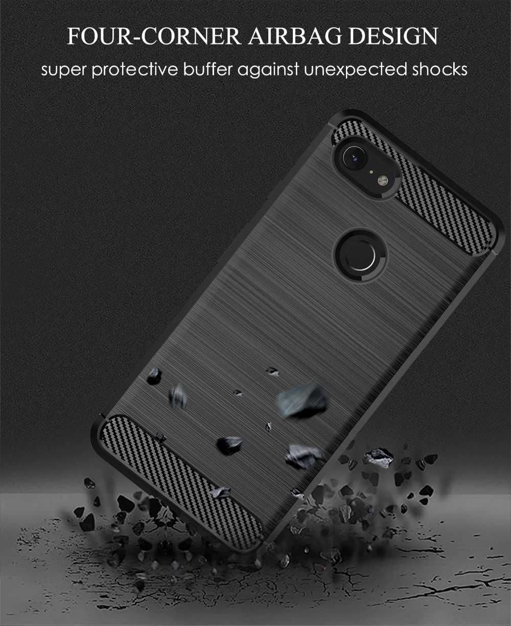 Etui Telefon Huawei P40 Lite 5G Carbon Back Case